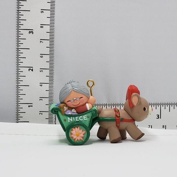 1994 Hallmark Niece Handcrafted Keepsake Holiday Christmas Ornament. - Picture 8 of 8